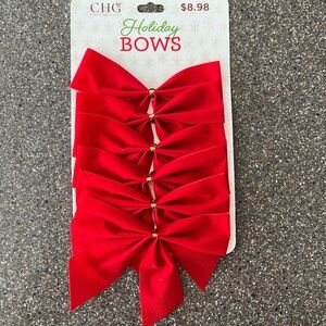 NWT Mini Holiday Bows